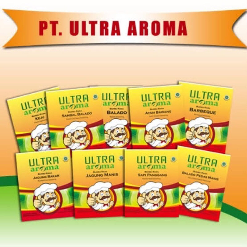 

Ultra Aroma Bumbu Tabur Aneka Rasa / Bumbu Bubuk Kentang Goreng 100gr