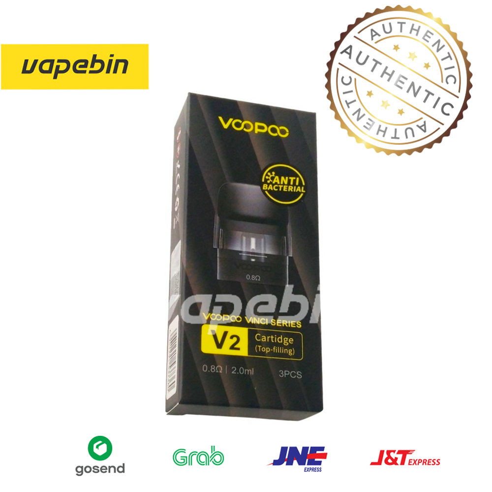 CARTRIDGE VOOPOO VINCI V2 - VINCI POD V2 CARTRIDGE - AUTHENTIC