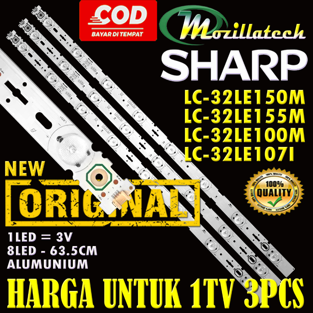 BACKLIGHT SHARP LC-32LE150M LC-32LE155M LC-32LE100M LC-32LE107I LC-32LE1071 32LE150M 32LE155M