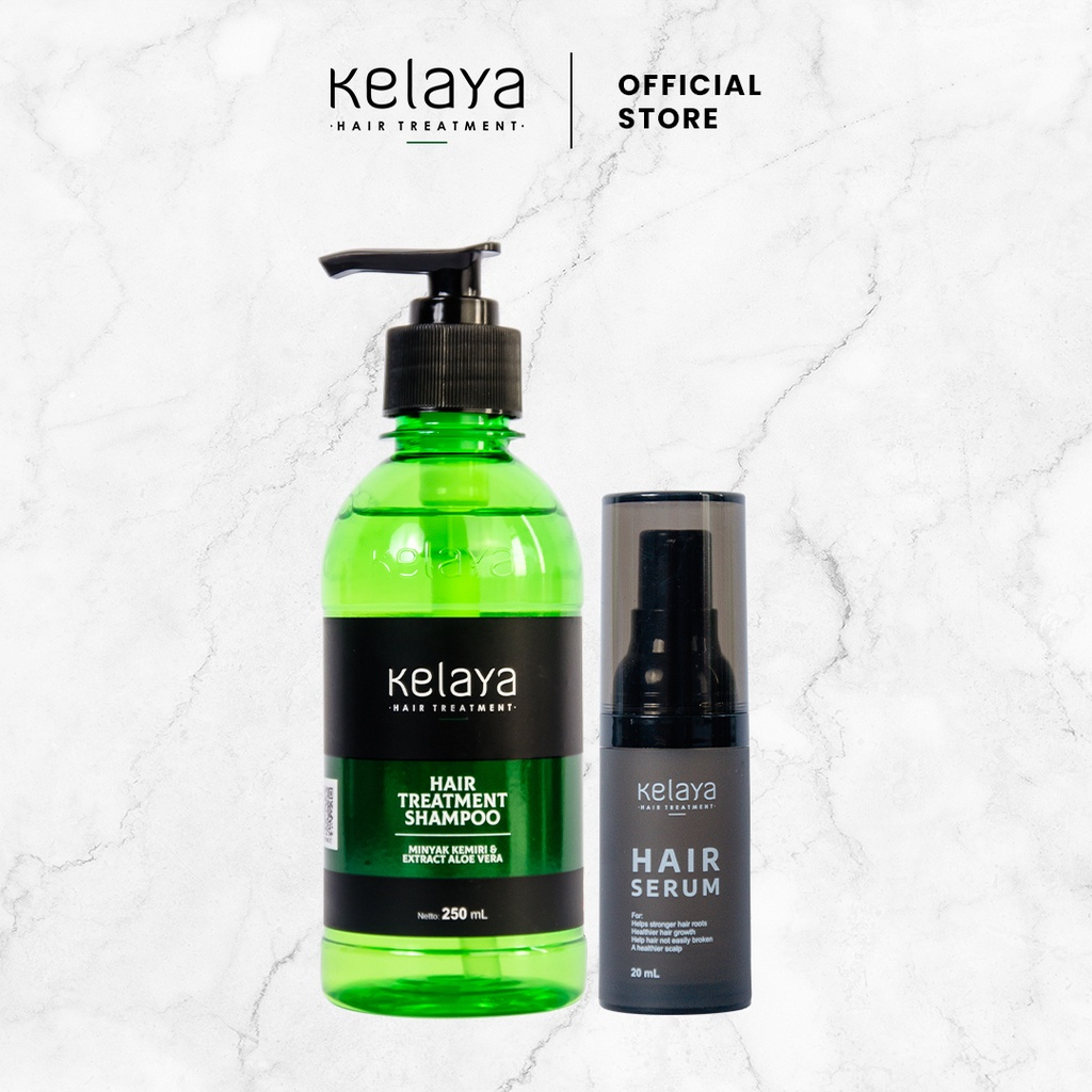 Jual Kelaya Hair Treatment Shampo Kelaya Hair Serum 100 Original Shopee Indonesia