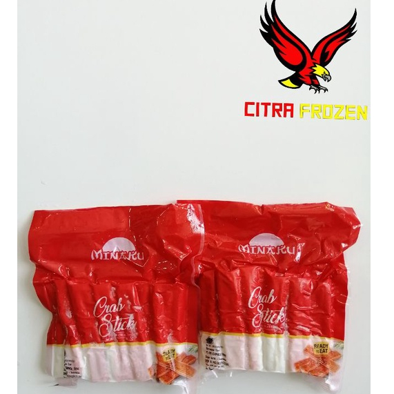 

MINAKU crab stick 250gr [stik ikan rasa kepiting]