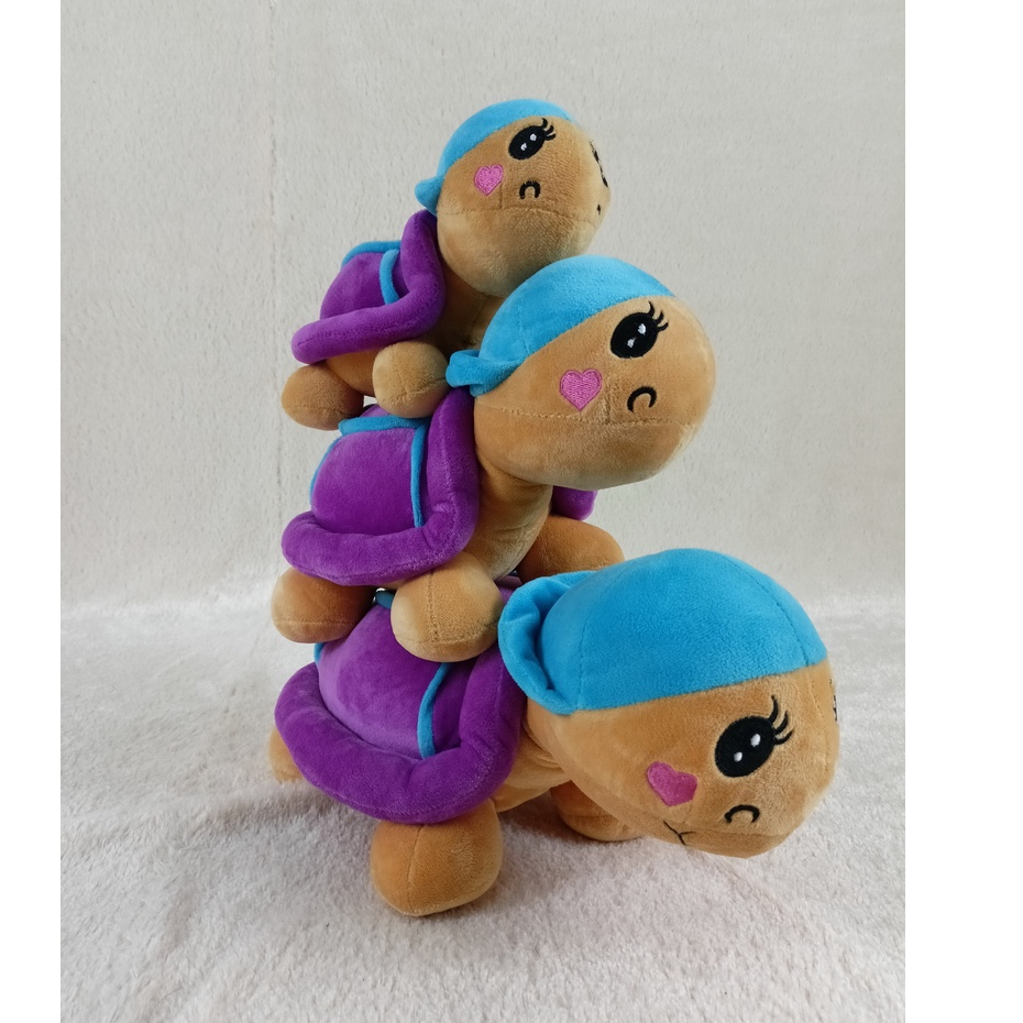 Boneka Kura-Kura Topi Lucu