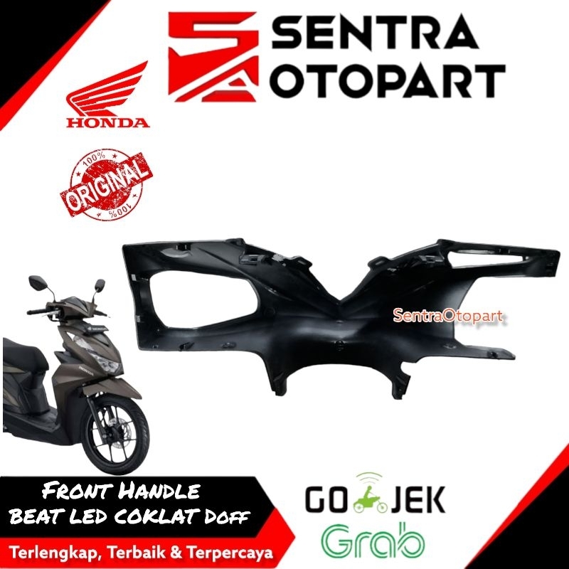 Batok depan beat led fi injeksi coklat doff dop original
