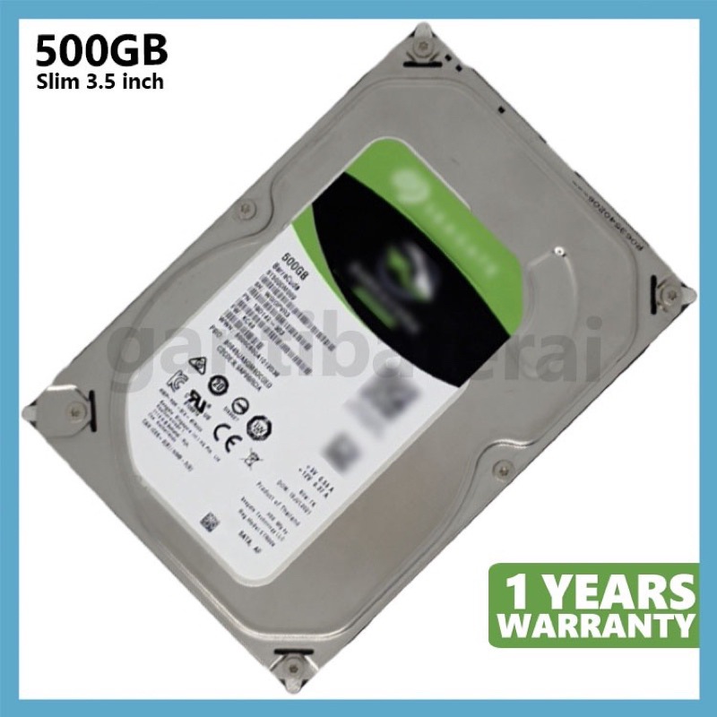 Harddisk Internal PC Komputer CCTV 500GB 1TB 2TB 3TB 4TB HDD SATA 3.5 DVR