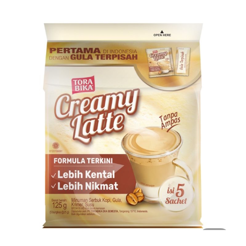 

Tora Bika Creamy Latte Kopi Instan 5x25 g