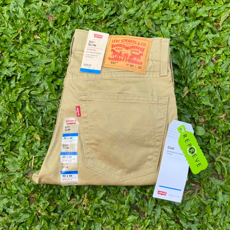 CELANA PANJANG LONG CHINO PANTS LEVIS LEVI'S 511 SLIM STRETCH ORIGINAL
