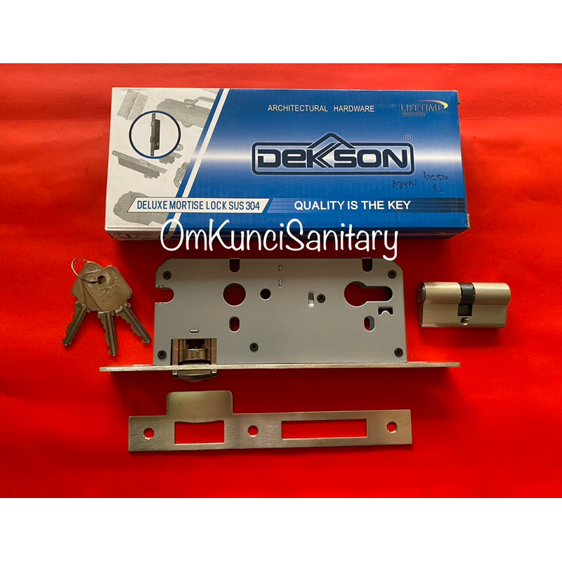 Body Kunci Pintu Dekkson Lockcase Dekkson Body Pelor Kunci Pintu Dekkson Lockcase Roller Dekkson 50m