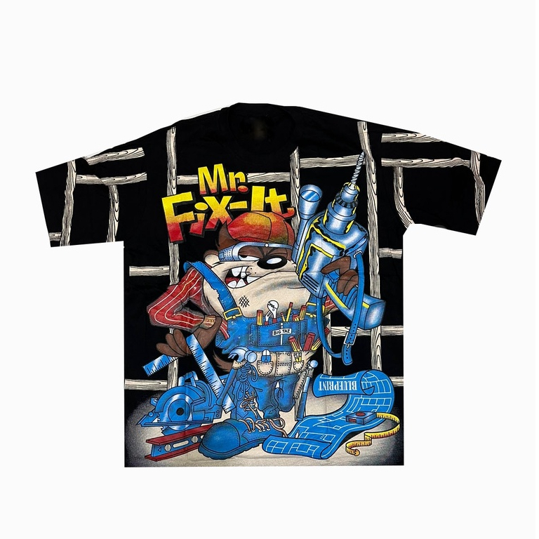 Kaos oversized tshirt aop tazmania vol 10