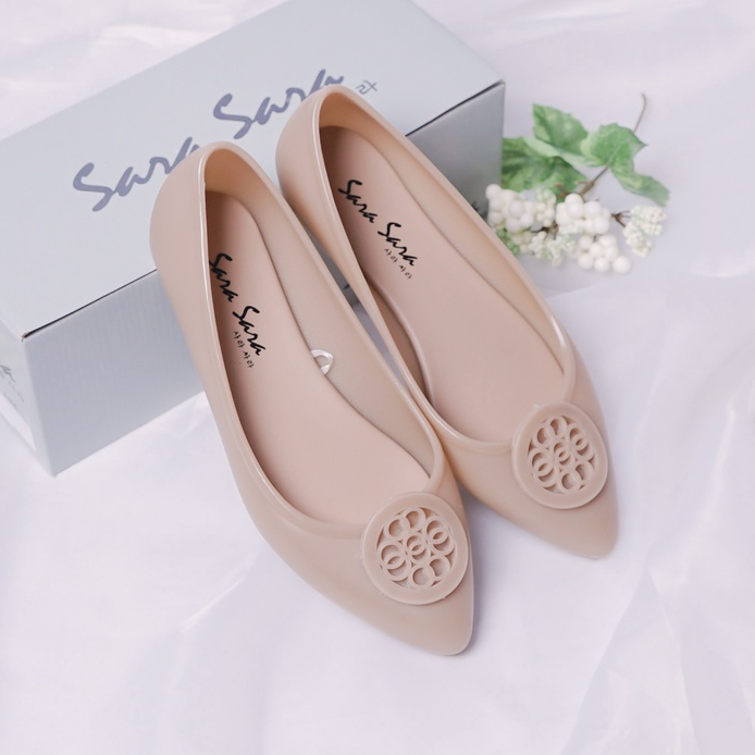 SARA SARA STORE - Flat Shoes GUCCI MOCCA | sepatu kerja kantoran wanita executive warna coklat mocha