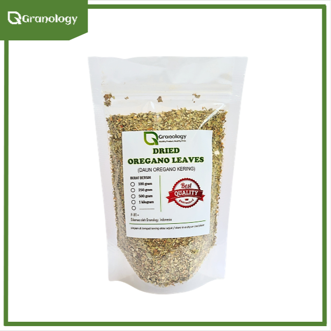 Daun Oregano Kering / Dried Oregano (250 gram) by Granology