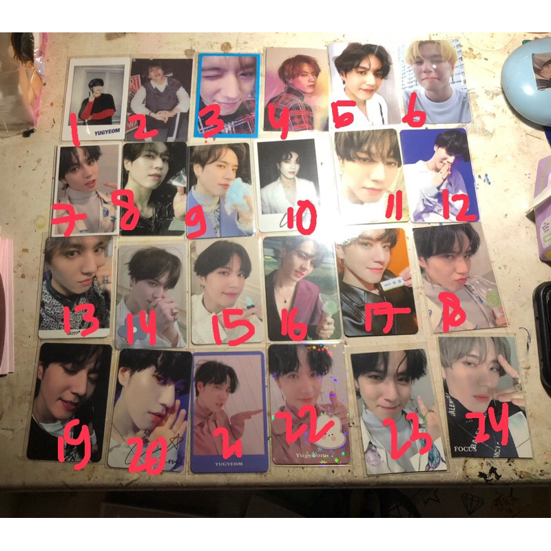 CLEARANCE SALE PC PHOTOCARD YUGYEOM GOT7 MURAH