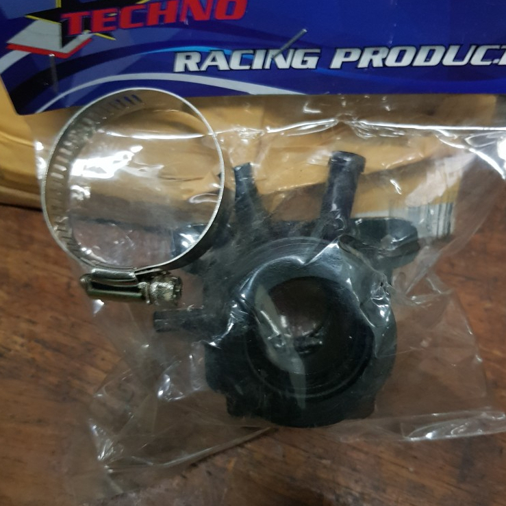 Manipul Intek Maniful Sambungan Karbu Satria 2T Buat PE PWK 26 28 30 Manipol Intake Manifold Karet Intak Satria