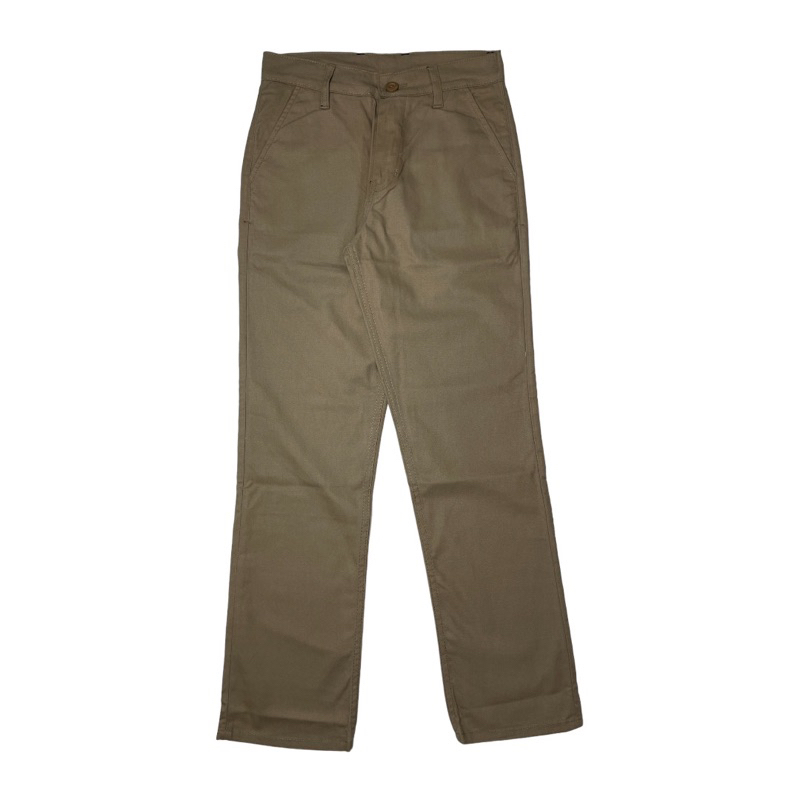 Transworld Celana panjang Chino Selvedge Legular fit Hitam &amp; Khaki