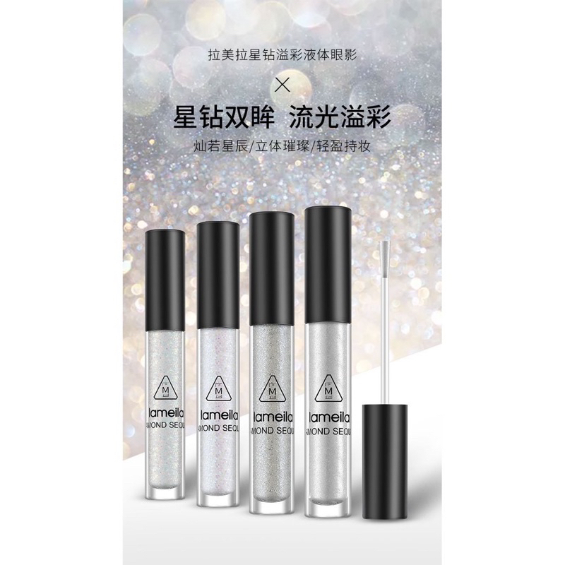 LAMEILA Liquid Pearl Eyeshadow Light Eye Beauty Highlighter MH