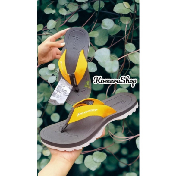 SANDAL PRIA TERBARU NEW PERFECT SOLPUTIH PREMIUM