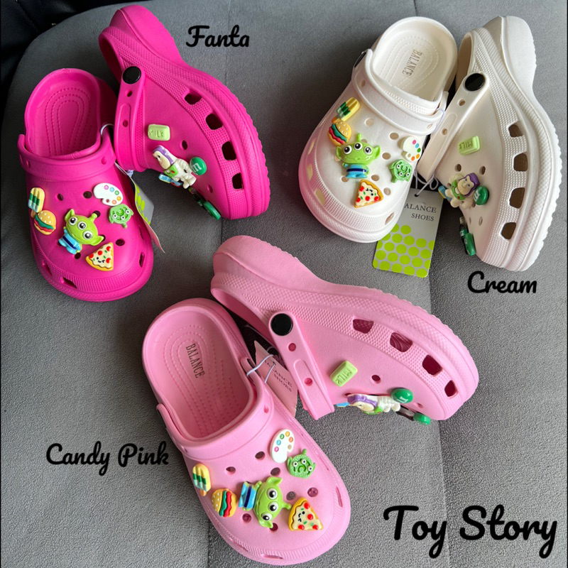 SANDAL BAIM IMPORT ANAK / SANDAL FUJI JELLY MOTIF TOY STORY