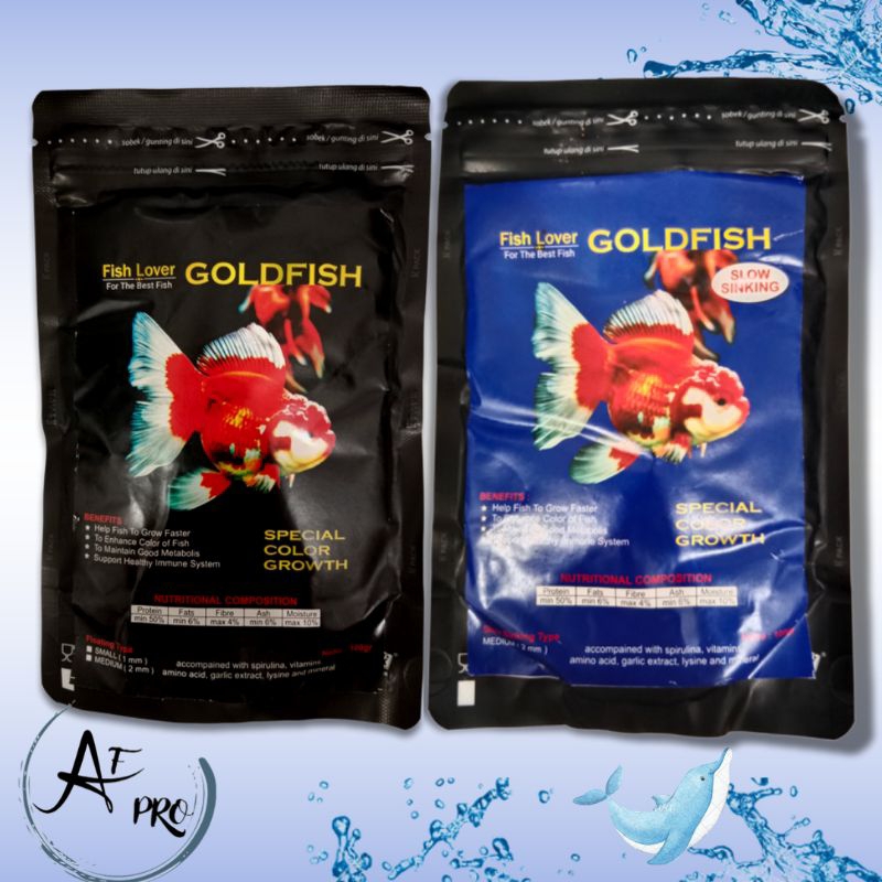 Promo murah Makanan Ikan Koki Goldfish FISH LOVER GOLFISH 100GR