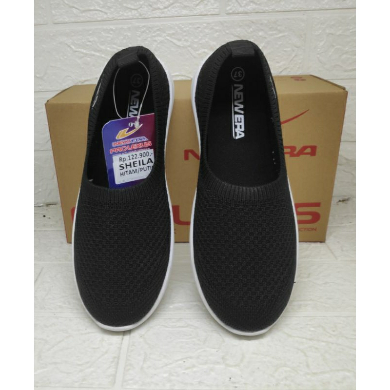 SEPATU NEW ERA SHEILA RAJUT SLIP ON 37-41 122900