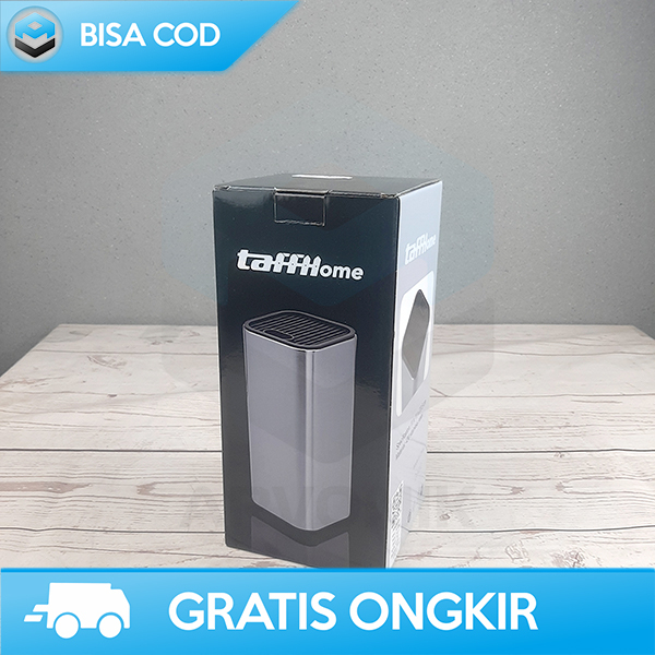 TEMPAT PISAU DAPUR STAINLESS STEEL KNIFE HOLDER TAFFHOME TAHAN KARAT