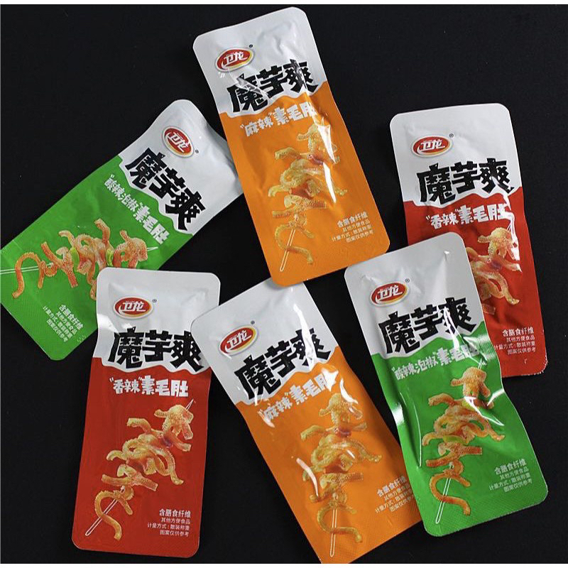Snack Spicy Gluten Strip Latiao - Konjac Spicy MOYUSHUANG WeiL0ng
