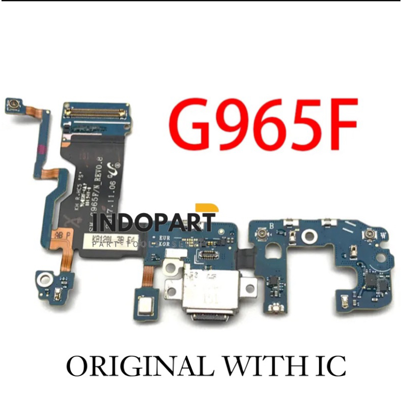 KONEKTOR CHARGER SAMSUNG S9 PLUS ORIGINAL COPOTAN- G965 | USB Port Connector Charger Board Flex Cabl