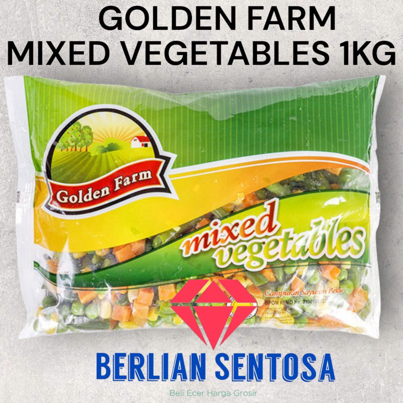 

Goldenfarm mixed vegetables 1kg