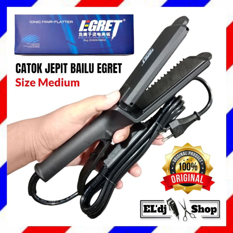CATOK jepit bailu egret original.catokan rambut