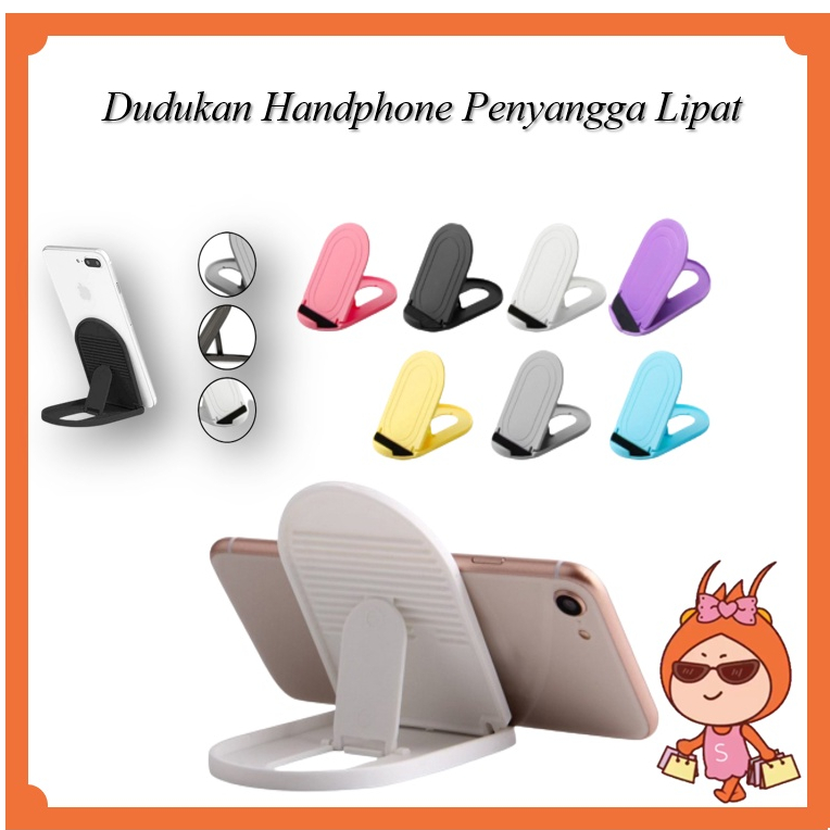 Reseller Welcome - 5527  Stand Holder Mini Sandaran HP / Docking HP Mobile Stand Hp / Dudukan Handph