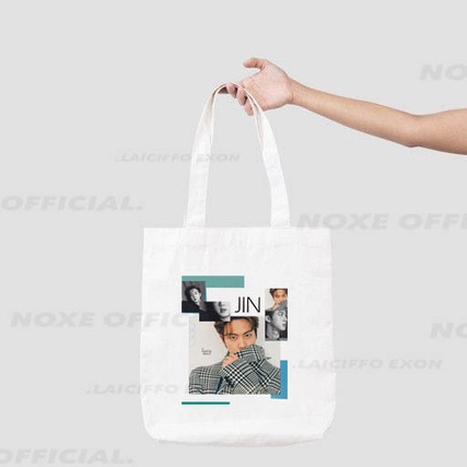 TOTEBAG KANVAS POSTER KOREA BOYBAND JHOOP JUNGKOOK V SUGA TAEHYUNG