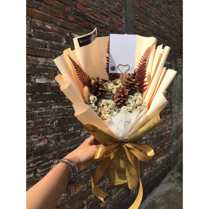 Buket Bunga Kering Buket Wisuda