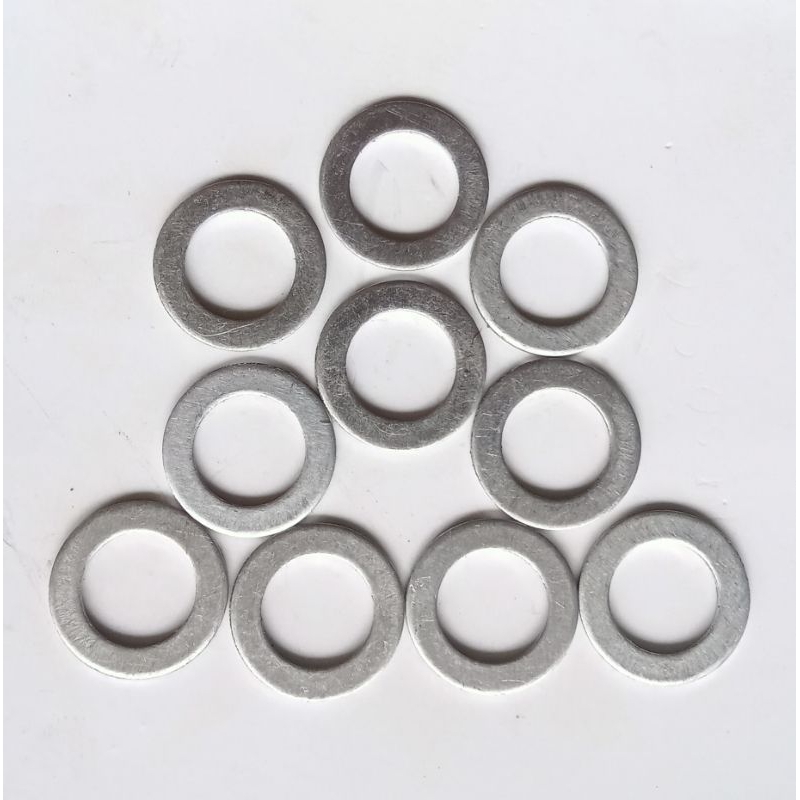 Ring oli aluminium M14 / Ring baut tap oli bawah 19