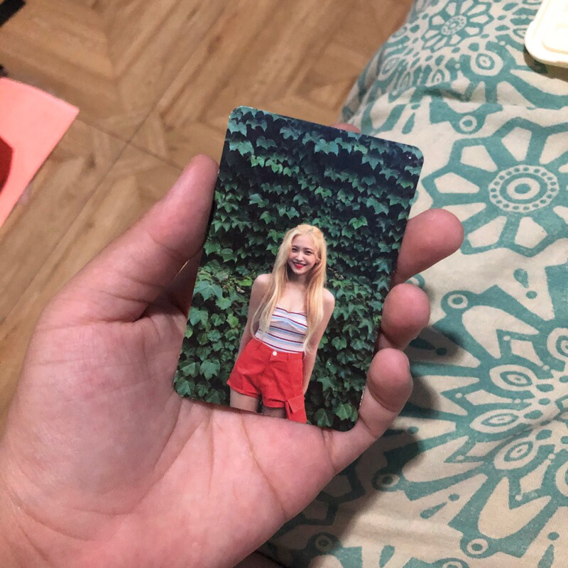 Yeri Red Summer MUSEUM PC PHOTOCARD red velvet