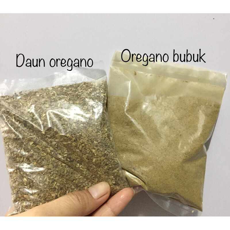 

Oregano bubuk & daun oregano kering