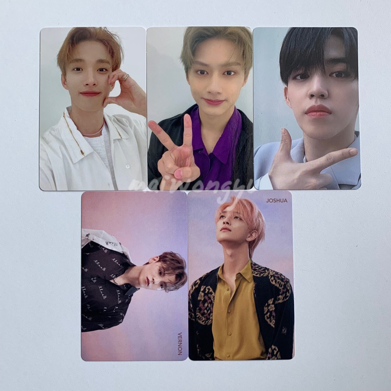 ❗️TAKE ALL ❗️PHOTOCARD SEVENTEEN JAPAN BENE DK JUN SCOUPS VERNON JOSHUA