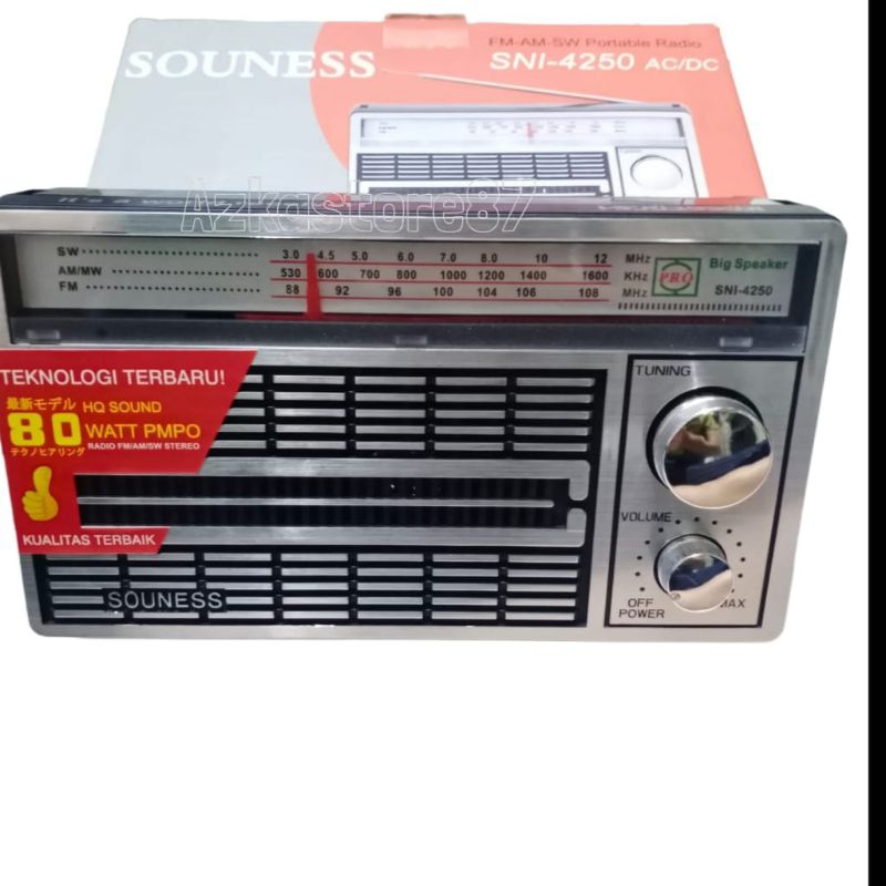 RADIO SOUNESS 4250 Radio international radio jadul