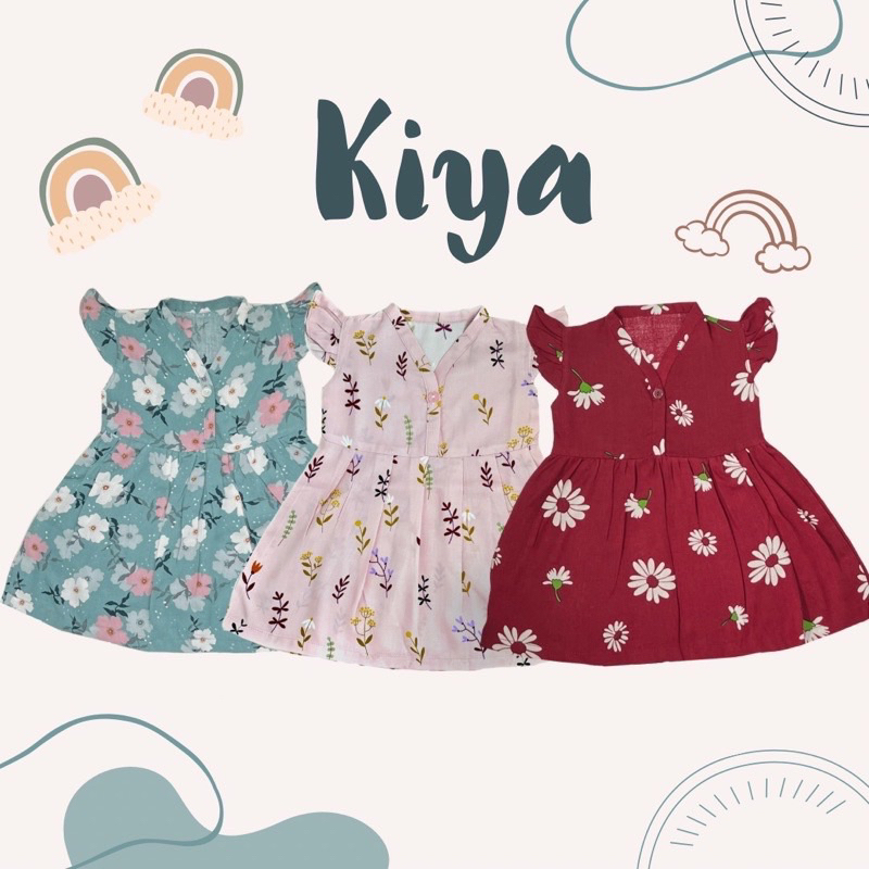 Kiya Dress 2 / Dress Bayi / Dress Anak Perempuan