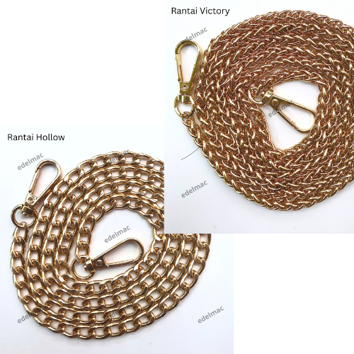 Rantai Kait Tas Aksesoris Handle Hand Bag Selempang Aksesoris Sling Bag Chain Logam Accessories DIY