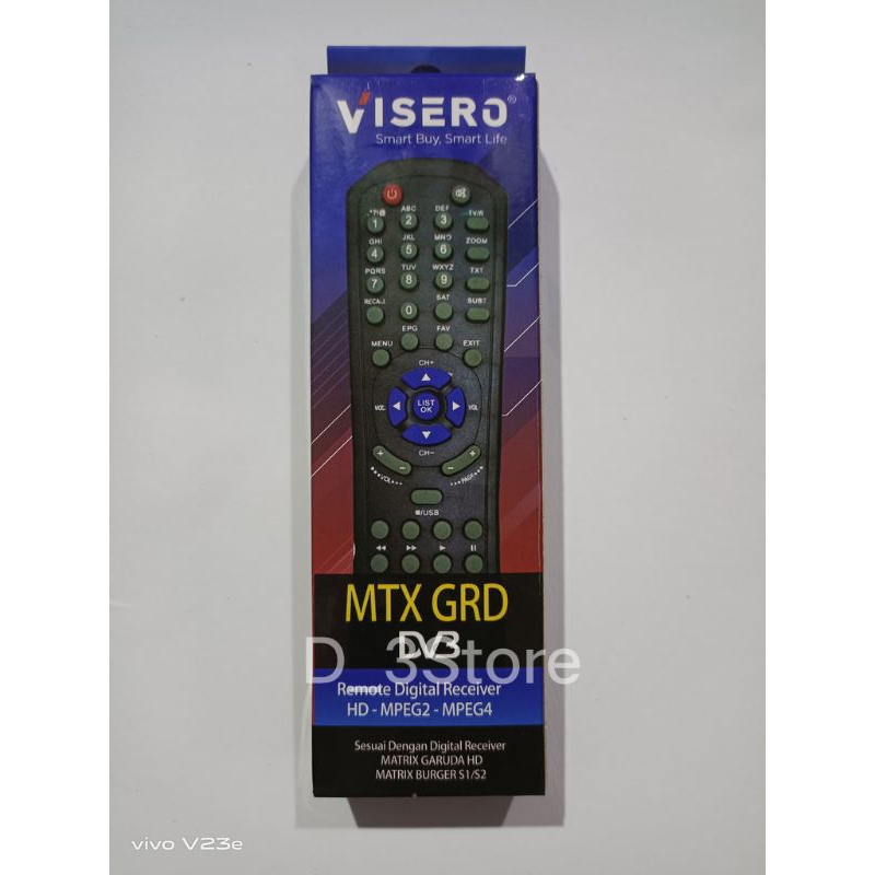 Remot receiver matrix - remot mateix garuda