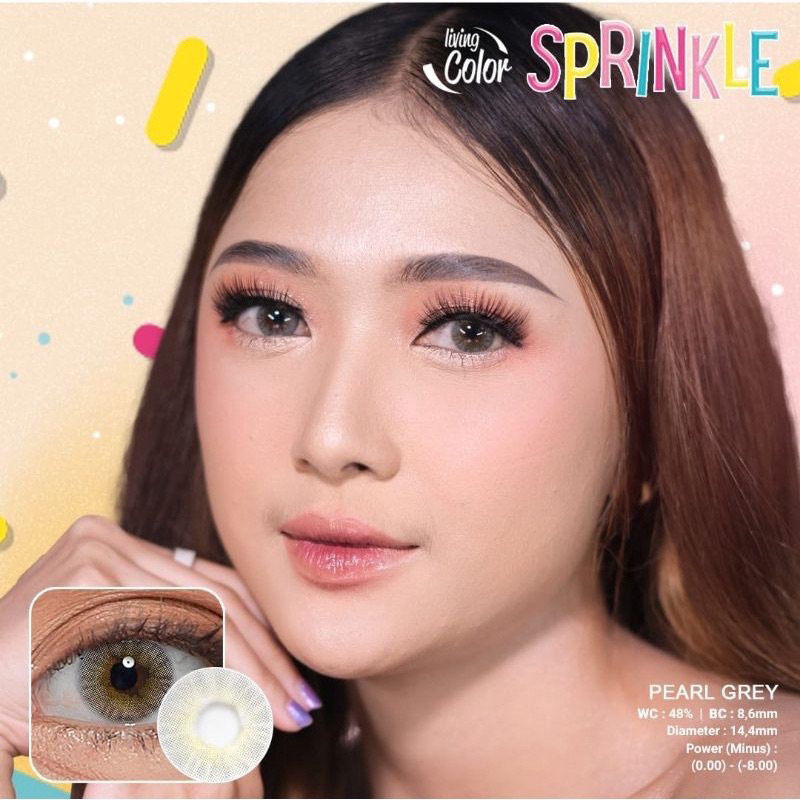 *lensa mata* [ dm 14,4 mm ] new softlens SPRINKLE by living color - lensa mata sprinkle