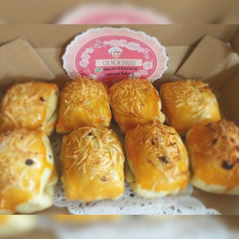 

BOLEN PISANG COKLAT KEJU / BOLEN PISANG / BOLEN uk.Besar