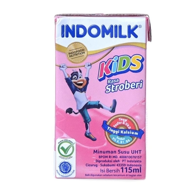 

° Indomilk UHT Strawberry 115 ml