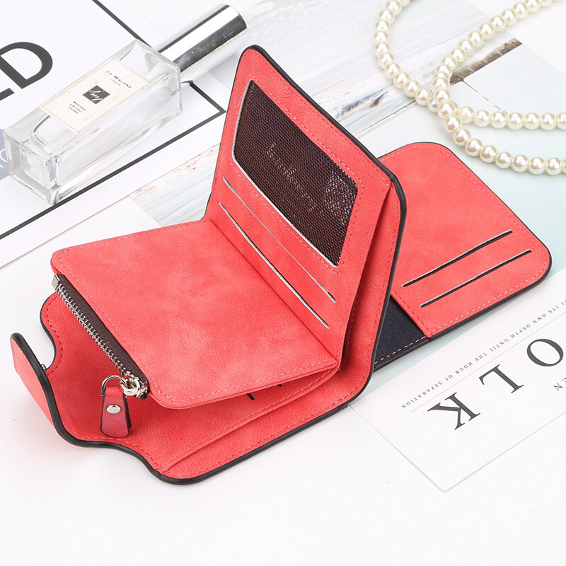 [ ORIGINAL ] Dompet Lipat Pendek Wanita Baellery N2346 Import Original