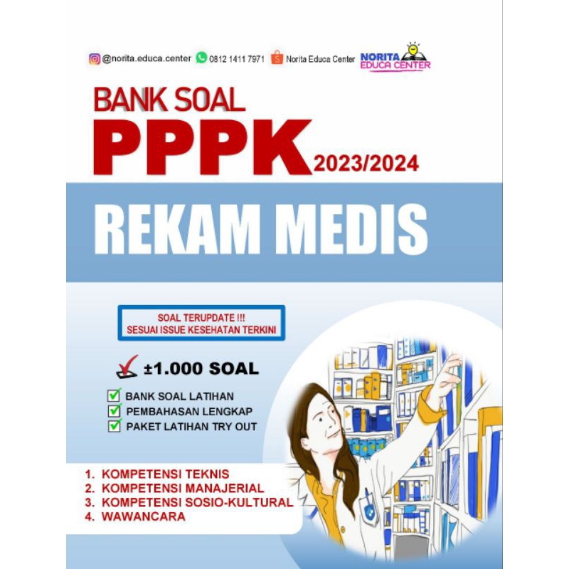 Jual Buku Pppk Rekam Medis 20232024 Shopee Indonesia 5342