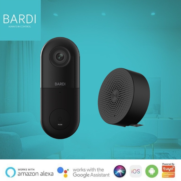 BARDI Smart Wireless Door Bell Camera With Chime