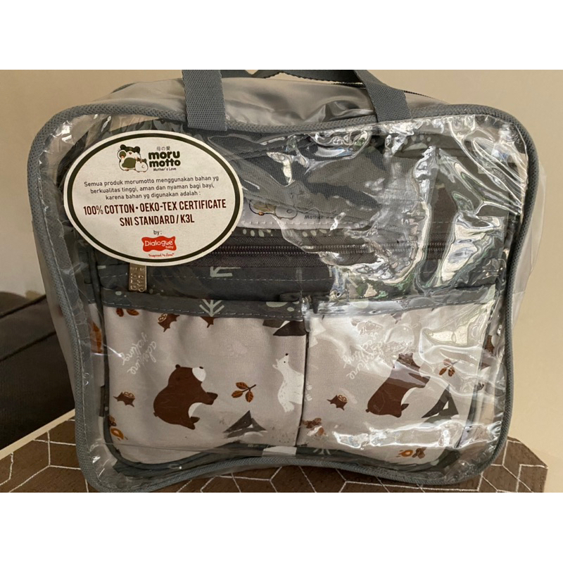 NEW DIALOGUE MORU MOTTO DIAPERS BAG / TAS PEMPERS BAYI