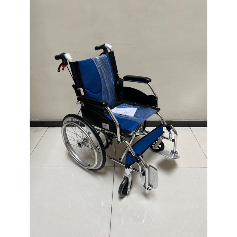 Kursi Roda Sellaco 908LAJ Sella Semi Travel Travelling Wheel Chair Kursi Dorong