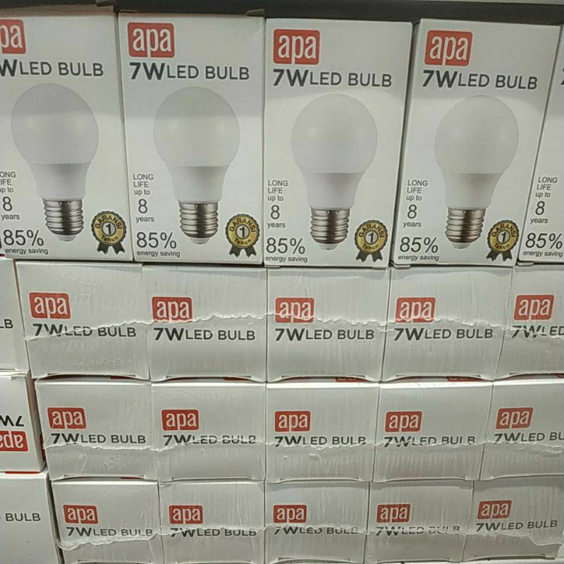 Bohlam Lampu LED APA 3W 5W 7W Bohlam LED APA 3W 5W 7W APA LED Bulb Lampu APA ACE Lampu Terang Lampu APA Lampu Ace Lampu LED Ace Lampu LED APA