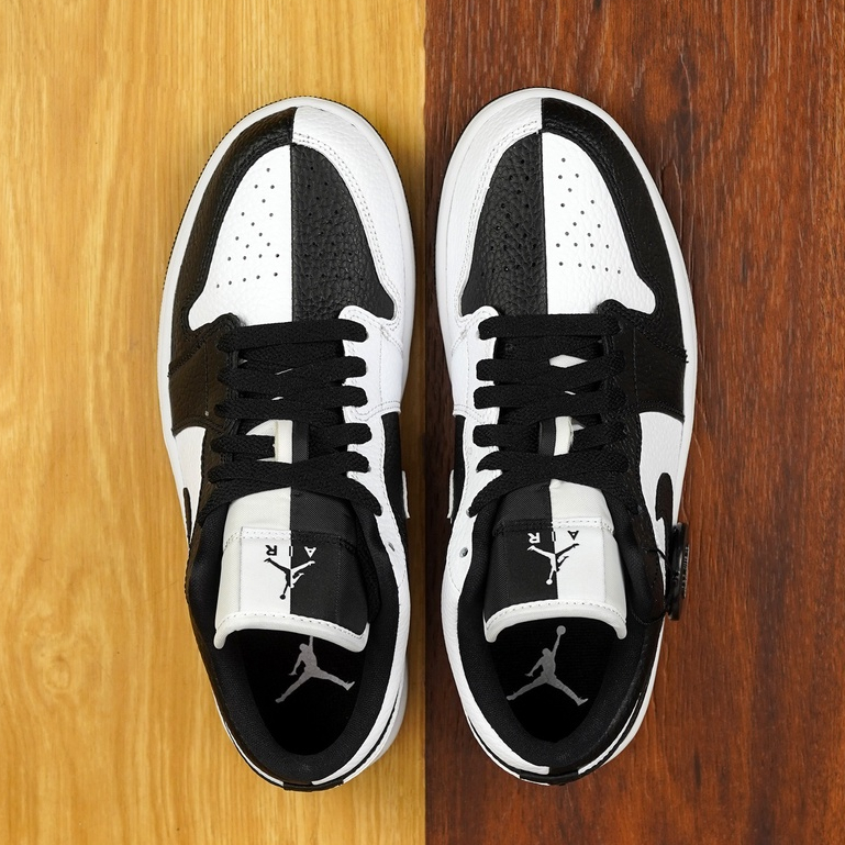 Air Jordan 1 Low SE Split Black White Womens