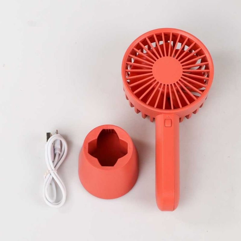 VH Kipas Angin Handheld Base Portable Fan - F03 Merah