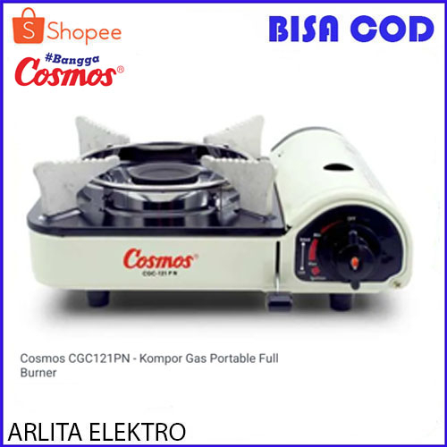 Kompor Portabel Camping/Cosmos CGC-121 P Kompor Gas Travel Portable 1 Tungku CGC121 P/CGC 121 P/Komp